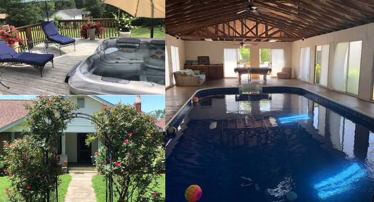 Tryon, North Carolina vacation rental with indoor pool.
