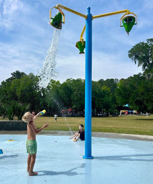 James Island Playground splash pad