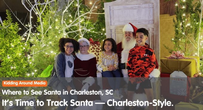 See Santa in Charleston, SC