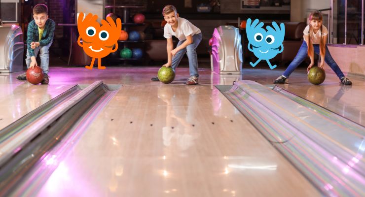 Kidding Around kids bowl free in summer.