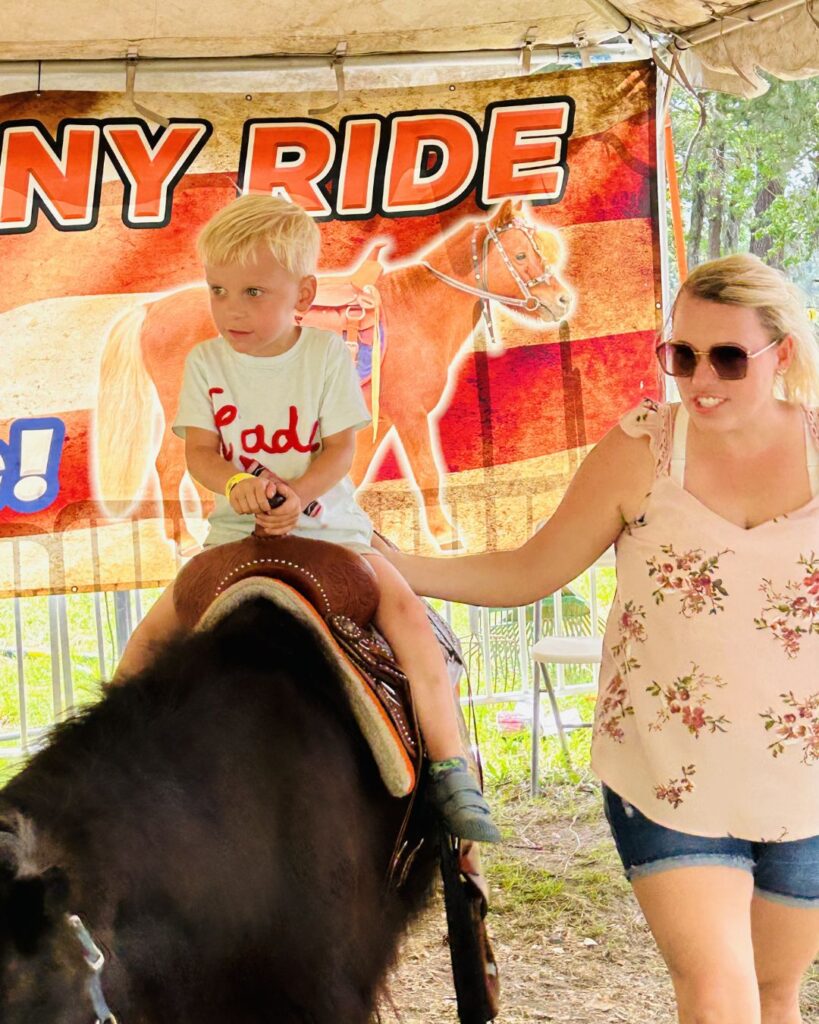 Pony rides at Boone Hall