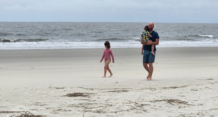 Beaches at Hunting isand State parl