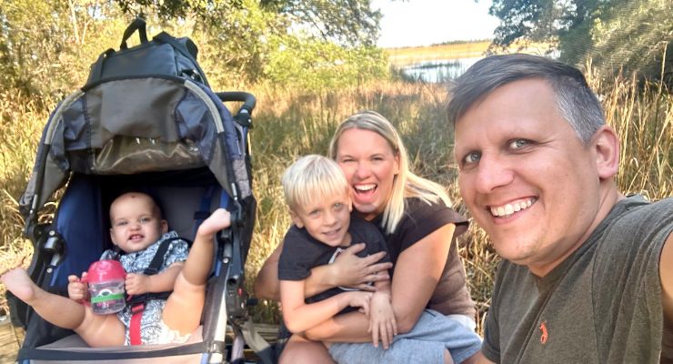 Strollers are great for the saltmarch aviary at the SC Aquarium