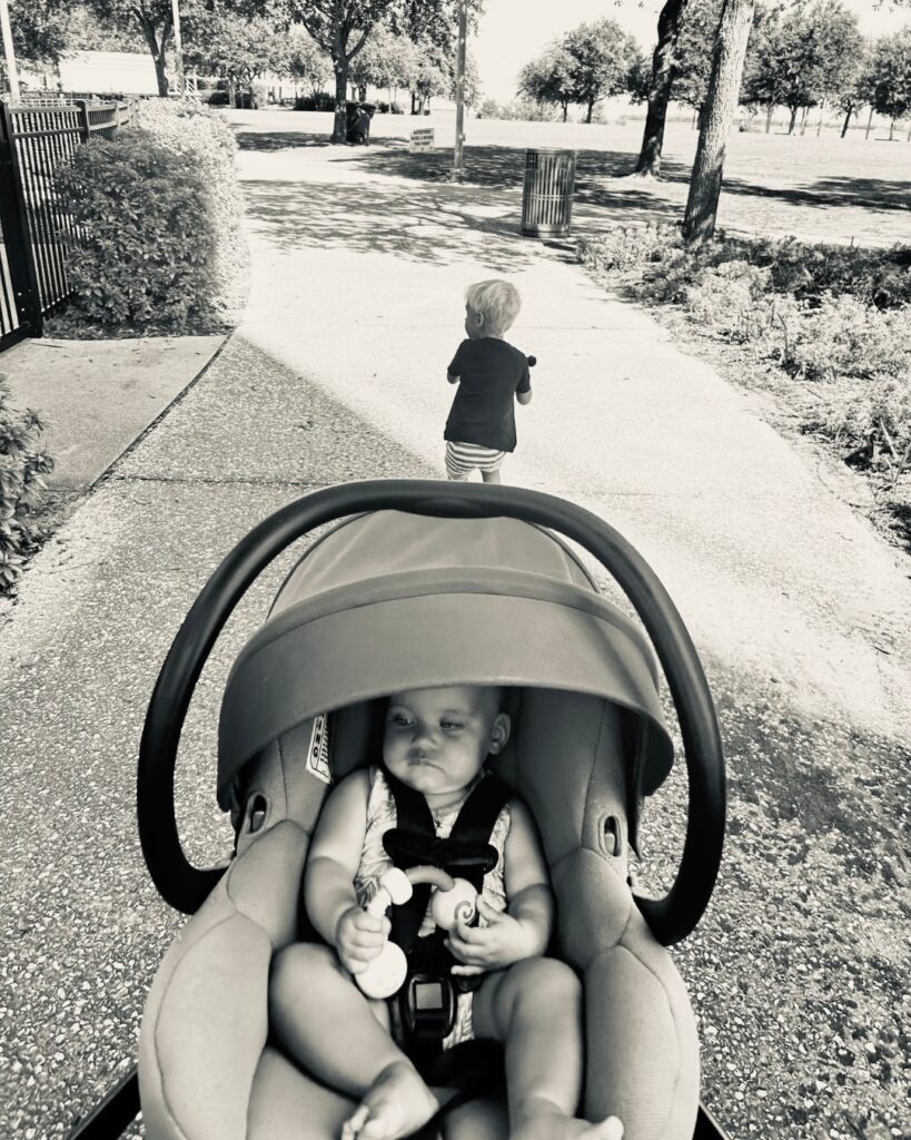 Waterfront Memorial Park is great for strollers