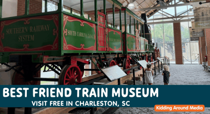 Bring the kids to see the Best Friend Train Museum in Charleston, SC FREE