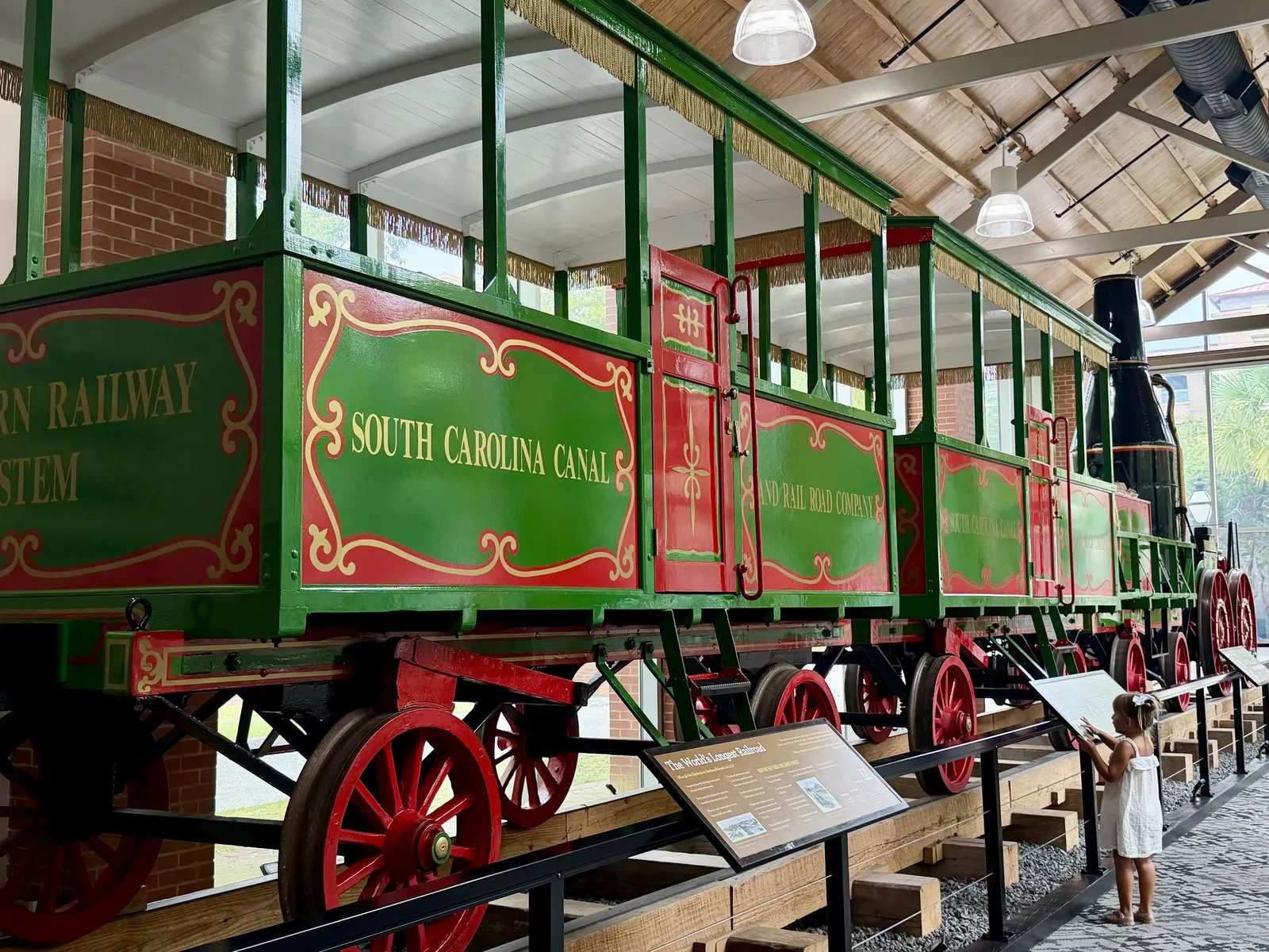 Best Friend Train Museum exterior, Ann Street, Charleston SC