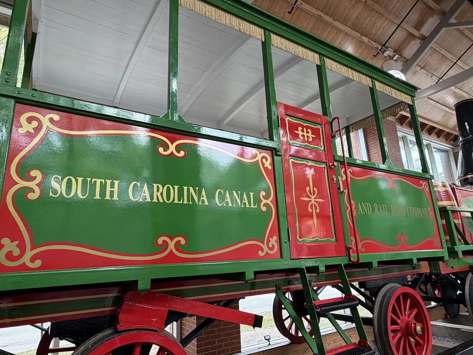 Children enjoying the Best Friend Train Museum in downtown Charleston SC